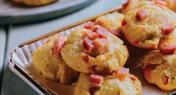 Cookies mit Schinken und Gruyère AOP